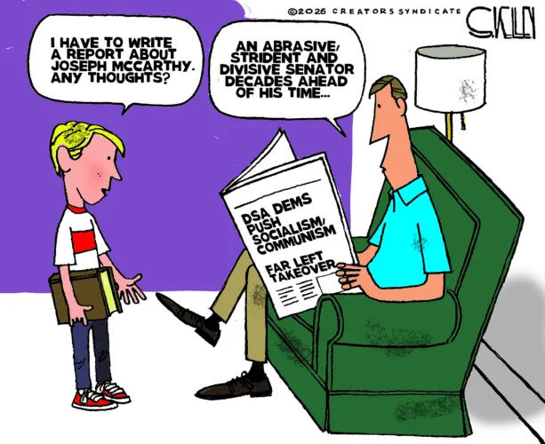 Cartoon commentary
